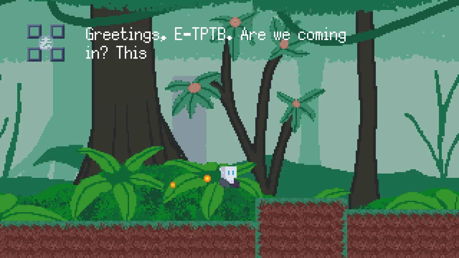 A screenshot showcasing the forest area in AJAX.