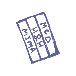 An illustration of various game boxes.