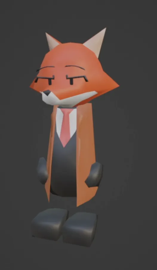 The model made for the fox vendor.