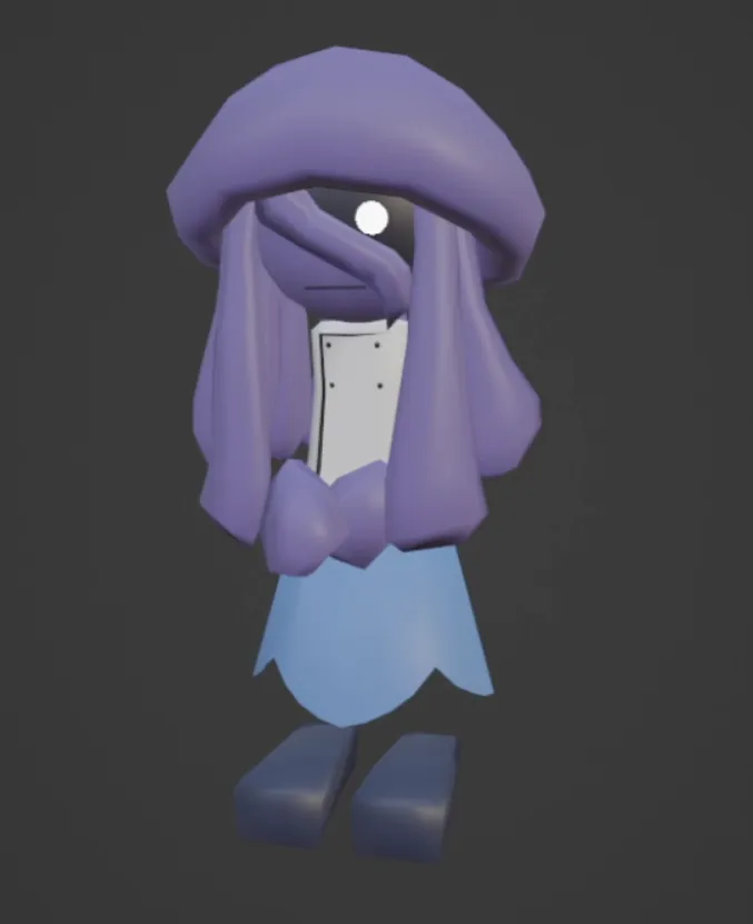 The model made for the octopus vendor.